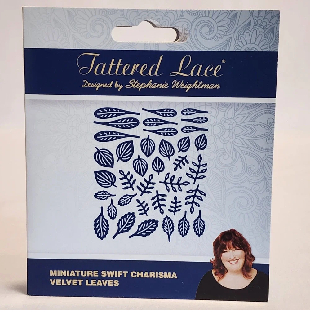 Tattered Lace Miniature Swift Charisma 4 Die Set Daisies Leaves Camara Floral